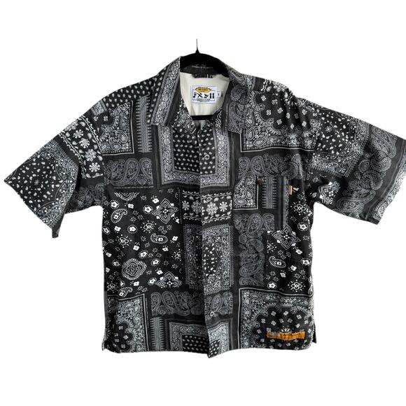 GRN Tokyo Other - GRN Standard of the Earth Men's Size L(3) Bandana Patchwork Paisley Camp shirt